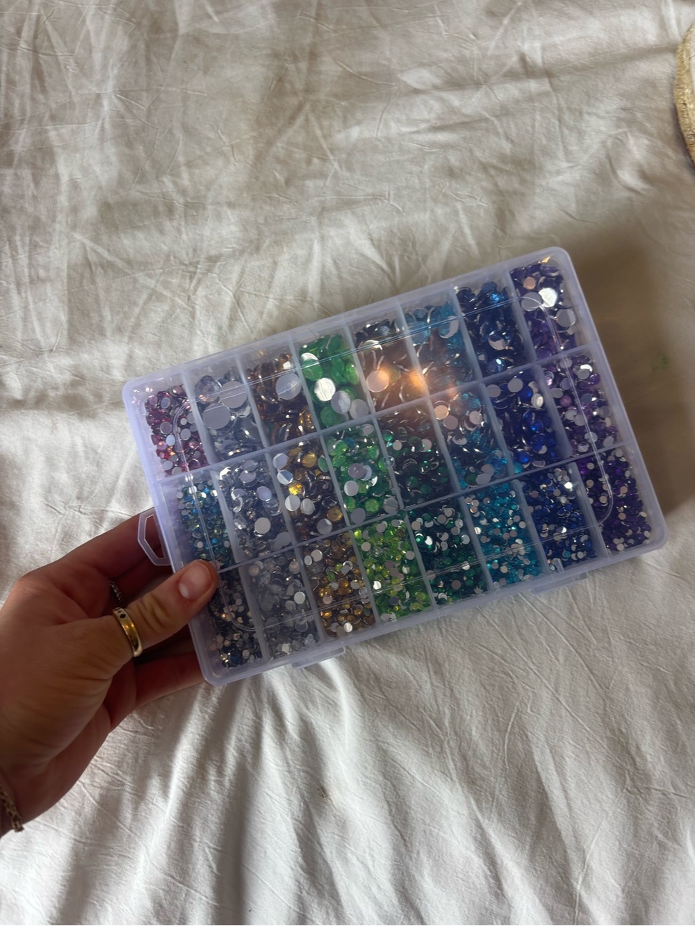 Assorted Multicolor Rhinestone Gem Kit